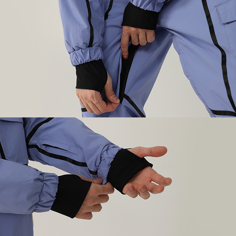 Téli síruha női szabadtéri snowboard dzseki férfi overál szélálló vízálló hóruha szélálló vízálló kapucnis síkészlet