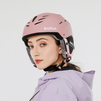 Slidinėjimo šalmas Snieglentė Vyras Moterys Merginos Berniukai Vaikai Vaikai Žiemos Sportas Dviračiai Laipiojimas Sniegas Rožinė Kompiuteris Leopardas Šiltas Juoda Balta