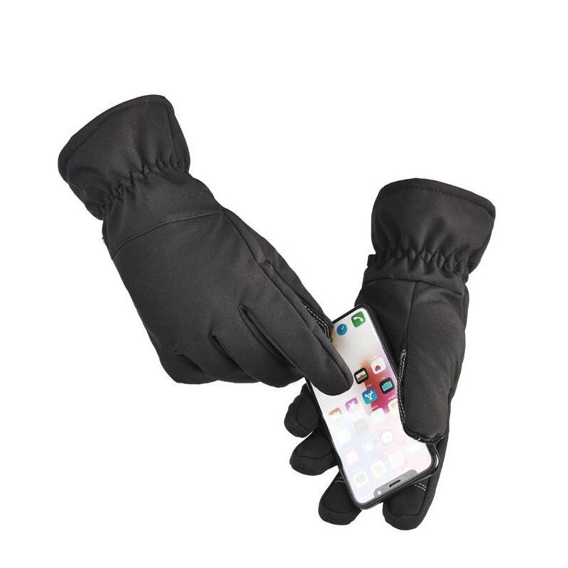 Vyrų, moterų, 2022 m. žiemos kamufliažinės vilnos, storintos slidinėjimo pirštinės