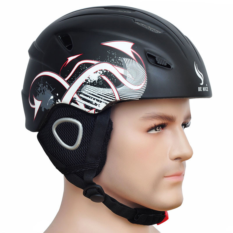 Prekės ženklo Profesionalus CE sertifikatas Suaugusiųjų vėjui atsparus slidinėjimo šalmas vyrams Moterų čiuožimo riedlenčių snieglenčių sniego sporto šalmai