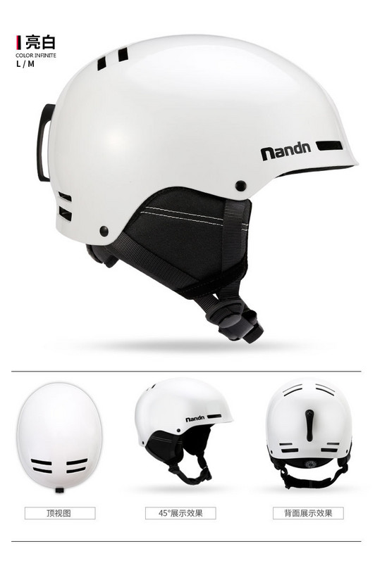 Κράνος σκι για ενήλικες Προστατευτικό κεφαλής για Snowboarding Ζεστό κράνος ασφαλείας για σκι Κράνος μοτοσικλέτας για πατινάζ στο χιόνι