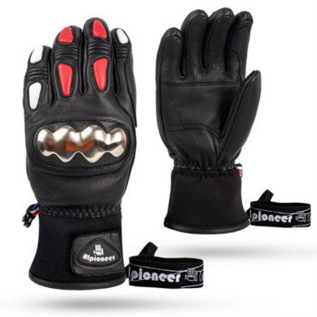 Ски ръкавици Професионални ръкавици за сноуборд Сензорен екран Поларени зимни топли ръкавици за сняг Свръхлеки водоустойчиви ръкавици за моторна шейна