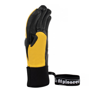 Ски ръкавици за мъже Дамски зимни топлинни кожени ръкавици Ски Колоездене Сноуборд Моторни шейни ръкавици Водоустойчиви Спортни ръкавици за сняг