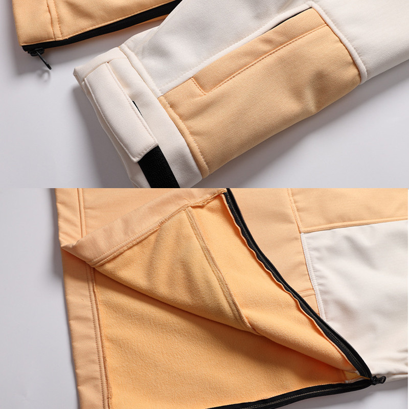 Naujas žieminis slidinėjimo kostiumas moteriškas lauko snieglenčių striuke šiltas, kvėpuojantis vyriškas kombinezonas, vandeniui atsparus vilnos sniego kelnių slidinėjimo rinkinys