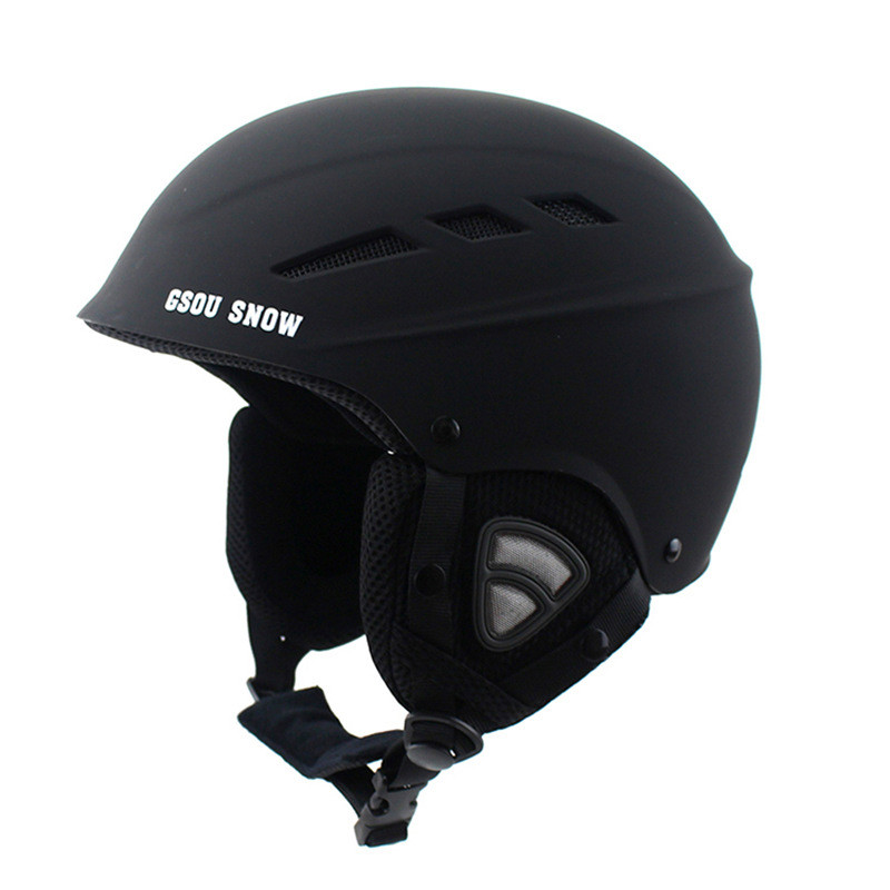 GSOU SNOW vyrų/moterų slidinėjimo šalmas, kvėpuojantis itin lengvos slidinėjimo kepurės suaugusiems snieglenčių riedlenčių žieminė lauko sportinė apsauginė kepurė