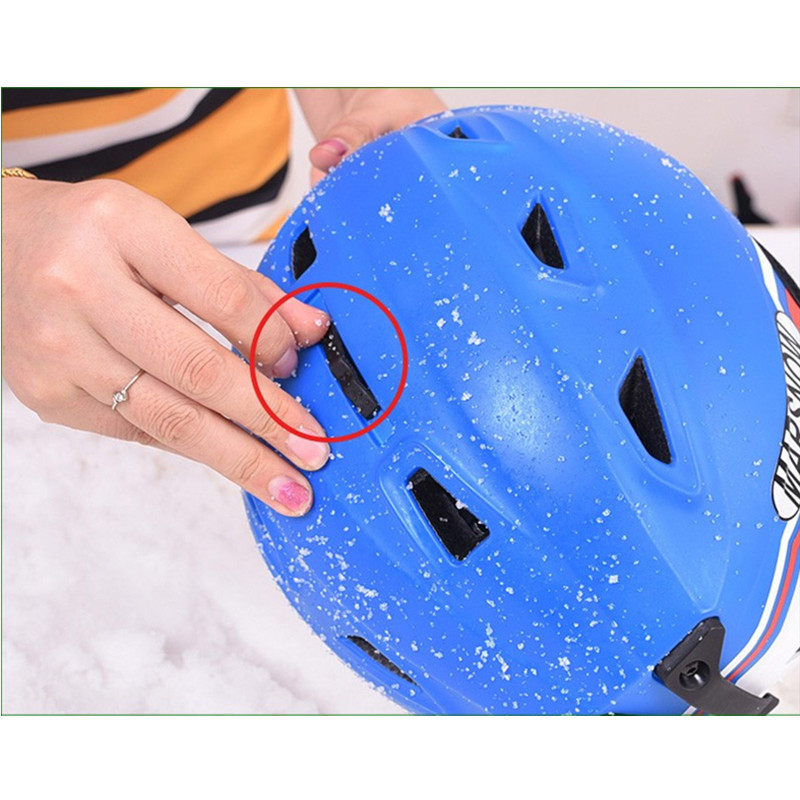 Căști de schi ABS marca Marsnow Copii Bărbați Femei Sport de protecție Patinaj Skateboard Schi Căști de snowboard modelate integral