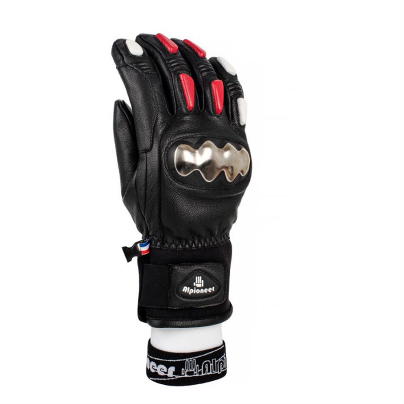 Slidinėjimo pirštinės vyrams, moterims, vandeniui atsparios ožkos odos žieminės šiltos sniego pirštinės, skirtos slidinėjimui snieglenčių motociklams sniego motociklų pirštinės