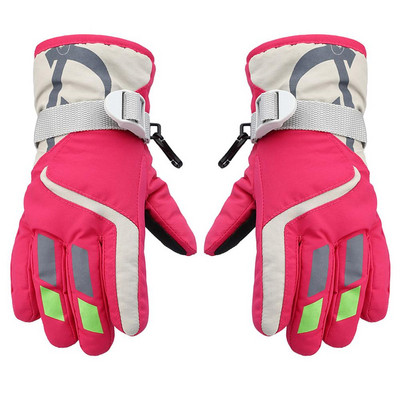 Manusi Copii Impermeabil Iarna Schi Cald 5 Culori Mentine Caldura Sporturi in aer liber Copii Copii mici Bebelusi 2-5 Ani.