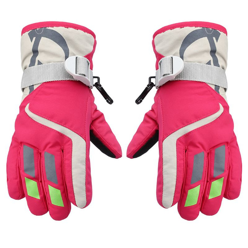 Manusi Copii Impermeabil Iarna Schi Cald 5 Culori Mentine Caldura Sporturi in aer liber Copii Copii mici Bebelusi 2-5 Ani.