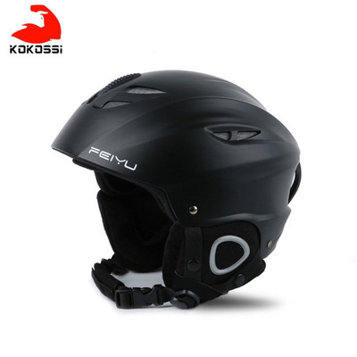 KoKossi Χειμερινό κράνος σκι για ενήλικες Κράνος Snowboard Άνδρες Διατηρούν Ζεστό Ασφάλεια Προστατευτικό κράνος κεφαλής σκι για σκι