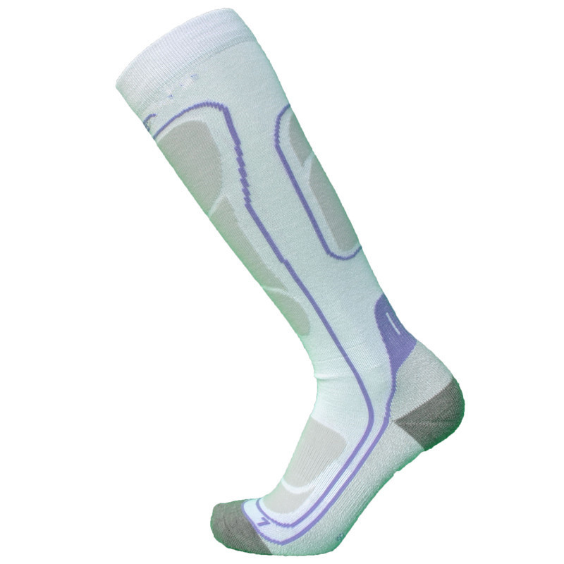 1 pár téli szabadtéri sport kompressziós gyapjú vastag sízokni 3 színben