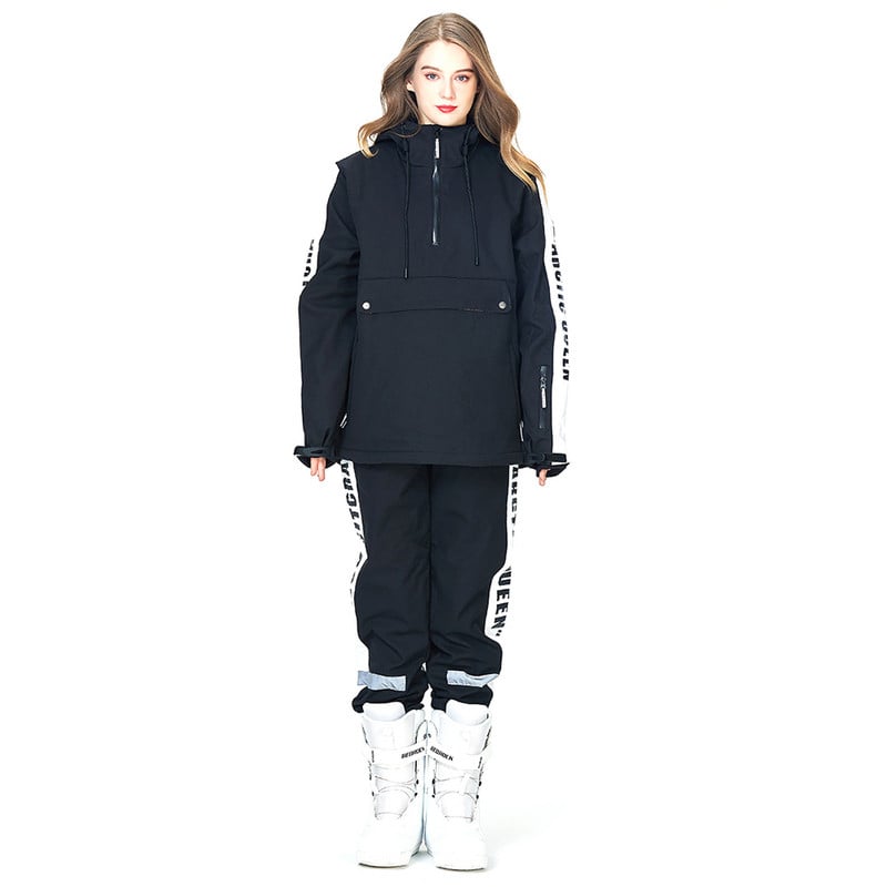 Új Férfi Női Párok Síruha Téli Szélálló Vízálló Síruházat Snowboard Kabát és Nadrág Ruha Hó Jelmezek