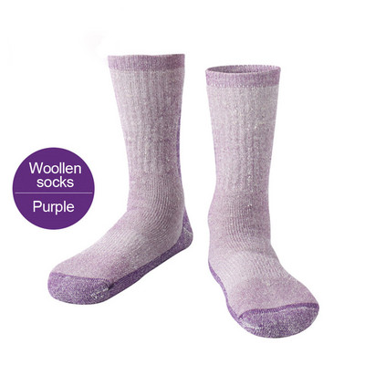 LOOGDEEL Ανδρικά Γυναικεία Χειμερινά αθλήματα εξωτερικού χώρου Merino Μάλλινες κάλτσες Snowboard Ορειβασία Σκι Thicken Warmth Moisture Wicking Κάλτσες