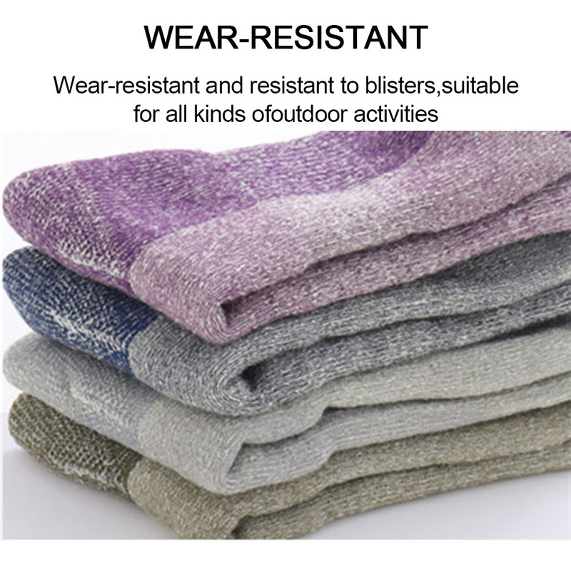 LOOGDEEL Ανδρικά Γυναικεία Χειμερινά αθλήματα εξωτερικού χώρου Merino Μάλλινες κάλτσες Snowboard Ορειβασία Σκι Thicken Warmth Moisture Wicking Κάλτσες