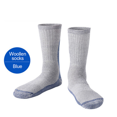 Χειμερινές μάλλινες ζεστές κάλτσες σκι Πυκνές κάλτσες που απομακρύνουν την υγρασία Άνδρες Γυναικείες Υπαίθριες δραστηριότητες ορειβατικού σνόουμπορντ Αθλητικές Παχύρες Κάλτσες