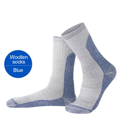 Χειμερινές μάλλινες ζεστές κάλτσες σκι Πυκνές κάλτσες που απομακρύνουν την υγρασία Άνδρες Γυναικείες Υπαίθριες δραστηριότητες ορειβατικού σνόουμπορντ Αθλητικές Παχύρες Κάλτσες