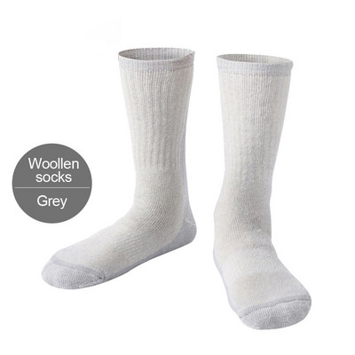 Χειμερινές μάλλινες ζεστές κάλτσες σκι Πυκνές κάλτσες που απομακρύνουν την υγρασία Άνδρες Γυναικείες Υπαίθριες δραστηριότητες ορειβατικού σνόουμπορντ Αθλητικές Παχύρες Κάλτσες