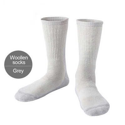 Χειμερινές μάλλινες ζεστές κάλτσες σκι Πυκνές κάλτσες που απομακρύνουν την υγρασία Άνδρες Γυναικείες Υπαίθριες δραστηριότητες ορειβατικού σνόουμπορντ Αθλητικές Παχύρες Κάλτσες