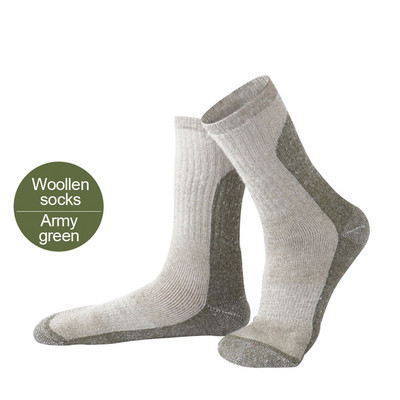 Χειμερινές μάλλινες ζεστές κάλτσες σκι Πυκνές κάλτσες που απομακρύνουν την υγρασία Άνδρες Γυναικείες Υπαίθριες δραστηριότητες ορειβατικού σνόουμπορντ Αθλητικές Παχύρες Κάλτσες