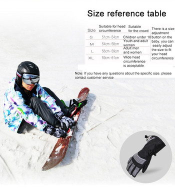 Нова ски каска Вградена формована ски каска за възрастни деца Защитна каска за сняг Скейтборд Ски Сноуборд Каска Каски за колоездене