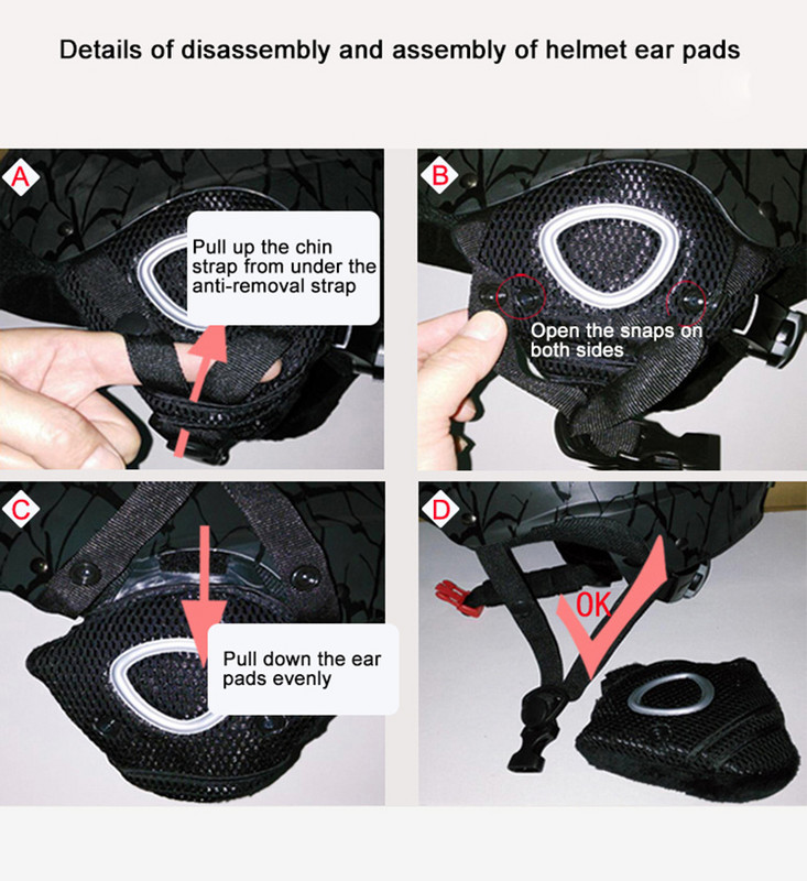 Új sísisak, beépített sísisak felnőtt gyerekeknek Hósisak Biztonsági gördeszkás sí-sí-sódeszkás sisak Kerékpáros sisakok