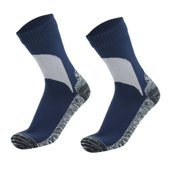 Αδιάβροχες κάλτσες αναπνεύσιμες υπαίθριες αδιάβροχες πεζοπορίες πεζοπορίας κάμπινγκ χειμερινές κάλτσες σκι Ιππασία χιόνι Ζεστές αδιάβροχες κάλτσες