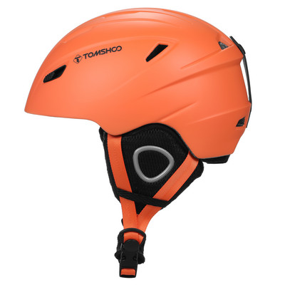 Κράνος Tomshoo Ski Κράνος Snowboard Εξωτερικό Αθλητικό Κράνος Χιονιού με αφαιρούμενη επένδυση και μαξιλαράκια αυτιών Ανδρικό Γυναικείο κράνος σκι