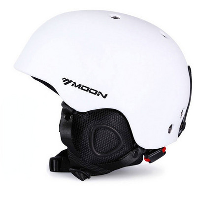 Moon CE sertifikatas PC + EPS suaugusiems skirtas slidinėjimo šalmas Vyrams Moterų čiuožimo riedlenčių šalmas Sniego sporto snieglenčių šalmai su apsauginiais akiniais