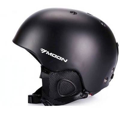 Moon CE sertifikatas PC + EPS suaugusiems skirtas slidinėjimo šalmas Vyrams Moterų čiuožimo riedlenčių šalmas Sniego sporto snieglenčių šalmai su apsauginiais akiniais