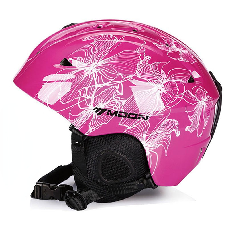 Moon CE sertifikatas PC + EPS suaugusiems skirtas slidinėjimo šalmas Vyrams Moterų čiuožimo riedlenčių šalmas Sniego sporto snieglenčių šalmai su apsauginiais akiniais