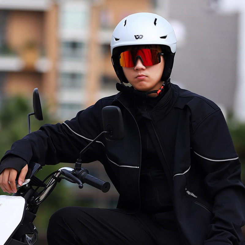 Cască de bicicletă la modă Rezistă la rece Cască de schi unisex Pernuță detașabilă pentru urechi Cască de bicicletă Siguranță sportivă