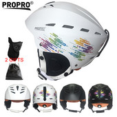 2022 CE minősítés PC+EPS felnőtt tinédzser sísisak férfi női gördeszkás sportsisak Snowboard sisakok hósport sisakok