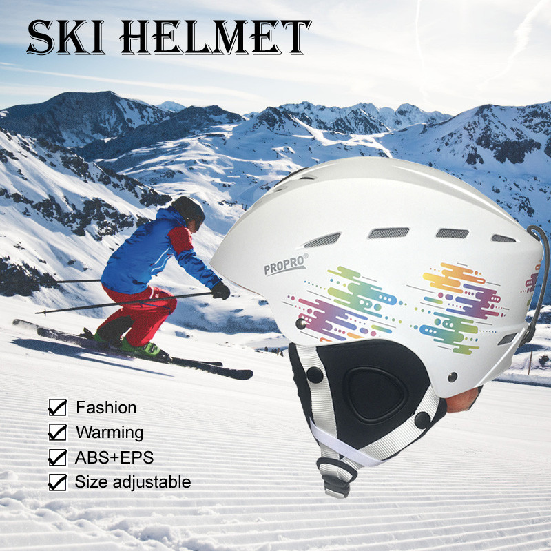 2022 CE minősítés PC+EPS felnőtt tinédzser sísisak férfi női gördeszkás sportsisak Snowboard sisakok hósport sisakok