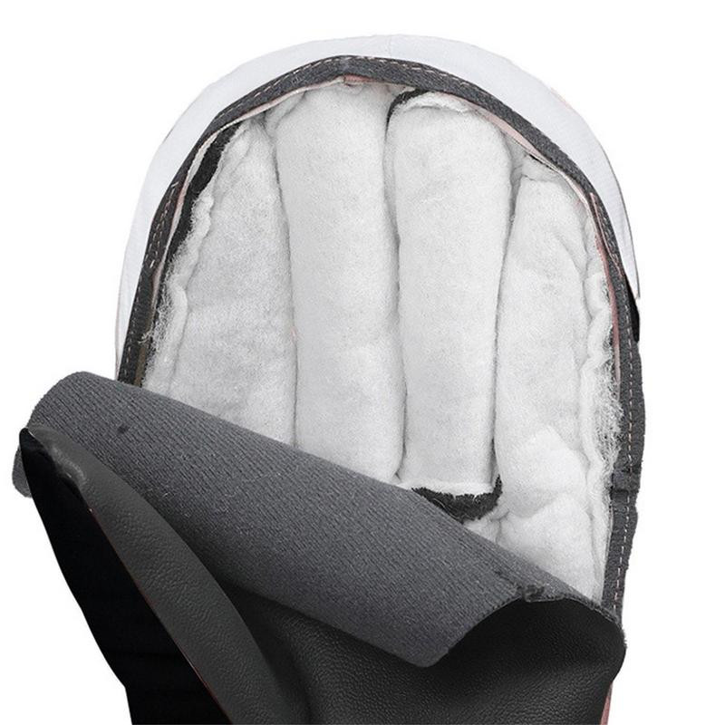 Mănuși de schi încălzite de iarnă Mănuși de snowboard cu 2 degete pentru motocicletă de zăpadă Mănuși de schi de iarnă Mănuși de zăpadă impermeabile rezistente la vânt unisex