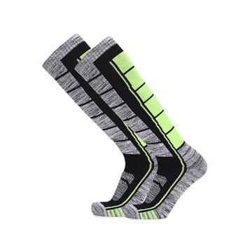 Mans Wicking Warm Socks 1 Pair Outdoor Climbing Running Πεζοπορία Πεζοπορία για σκι, ποδηλασία κάλτσες Ζεστές κάλτσες ανθεκτικές και πρακτικές