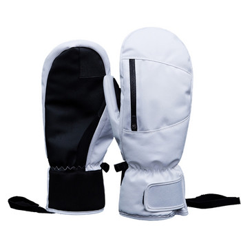 Водоустойчиви ръкавици за сноуборд Ски ръкавици със сензорен екран Топли снежни ръкавици Топли дебели ски ръкавици с джоб за мъже и жени