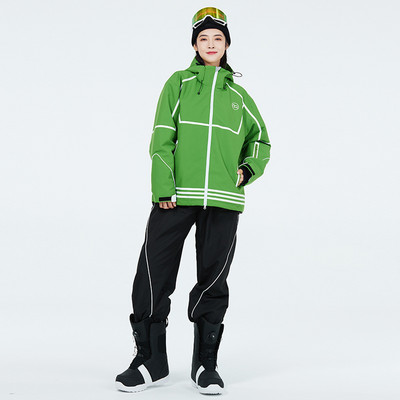 2022 új síruha férfi női színes havas síkabát meleg szélálló téli szabadtéri snowboard nadrág vízálló alpesi síruha