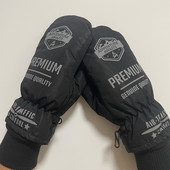 1 par skijaških neklizajućih vodootpornih modnih debljih rukavica, muškaraca, žena, za odrasle, biciklizam na otvorenom, rukavica otporna na vjetar za snijeg, rukavice za snowboard