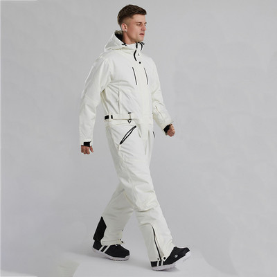 Sportinis moteriškas sniego kostiumas su gobtuvu Vyriški snieglenčių kombinezonai, atsparūs vandeniui, moteriški slidinėjimo kombinezonai, vyriški, nusileidimo nuo kalnų, kombinezonai