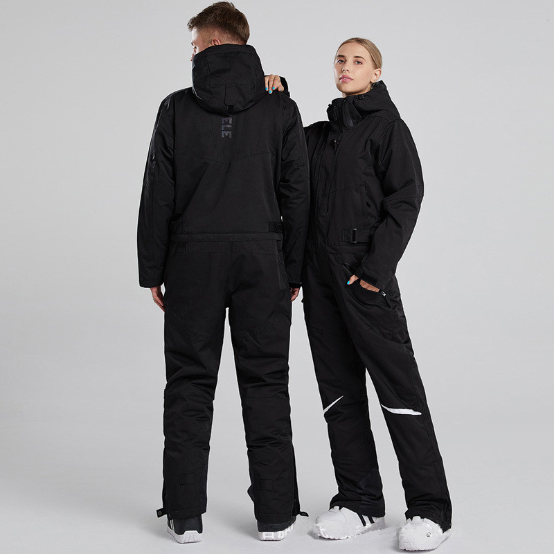 Sportinis moteriškas sniego kostiumas su gobtuvu Vyriški snieglenčių kombinezonai, atsparūs vandeniui, moteriški slidinėjimo kombinezonai, vyriški, nusileidimo nuo kalnų, kombinezonai