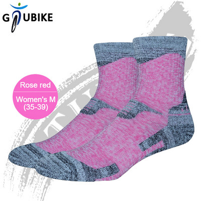 GTUBIKE kültéri kerékpáros zoknik Téli vastag alsó kopásálló rugalmas izzadságelnyelő melegség Hegymászás Túrázás Síharisnya