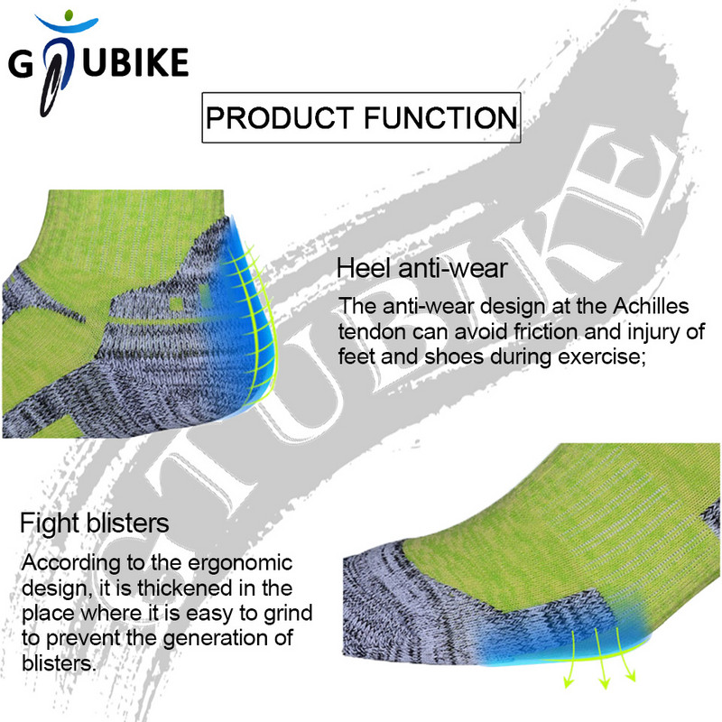 GTUBIKE kültéri kerékpáros zoknik Téli vastag alsó kopásálló rugalmas izzadságelnyelő melegség Hegymászás Túrázás Síharisnya