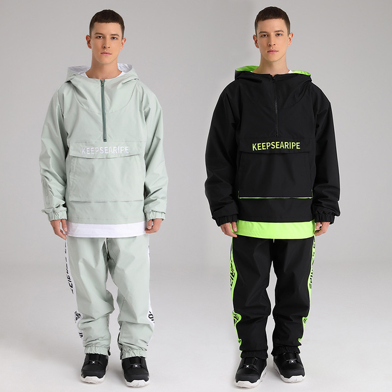 Téli férfi vízálló meleg hóruhák Sport nagyméretű férfi snowboard öltönyök hegyi sí készlet kültéri kabát nadrág tréningruha