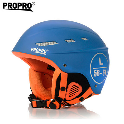Skijaška kaciga Podstava od flisa Za odrasle Skijanje Snowboarding Sportska zaštitna skijaška kaciga Safty Snow Skateboard Motorne sanke Kaciga 54-61cm