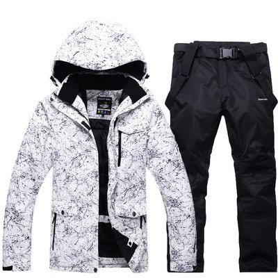 Спортни водоустойчиви женски мъжки ски комплект Outdoor Women Snowsuit Планински дамски снежни костюми Топли алпийски мъжки ски костюми Дрехи