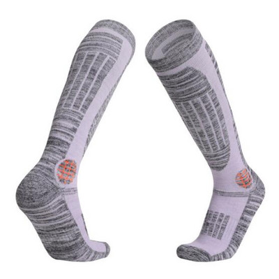 Téli női pamut termálsízokni párnázott ívtartó snowboard sportzokni teljes frottírral