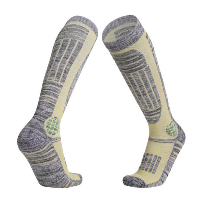 Téli női pamut termálsízokni párnázott ívtartó snowboard sportzokni teljes frottírral