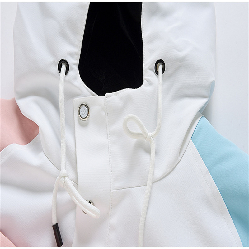 Síruha Férfi Női Snowboard Kabát + Nadrág Snowboard Ruha vízálló Szélálló Síkabát Nadrág Vastag Thermal Parka