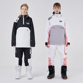 Vízálló meleg női hóruha Téli sport Férfi Síkészletek Kültéri Női Kabát Nadrágok Motorosszán Férfi Tréningruhák Hegyi ruhák