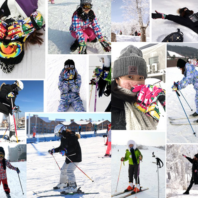 LOCLE prozračne skijaške rukavice, tople, otporne na vjetar, muškarci, žene, sport na otvorenom, planinsko skijanje, penjanje, planinarenje, motorne sanke, snowboard rukavice